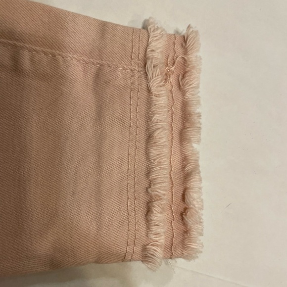 Mud Pie Harlyn Fringe Blush Jeans Size XS NWT - Picture 4 of 6